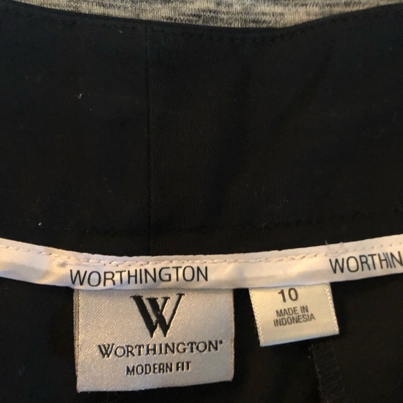 WORTHINGTON black dress pants.. never worn.. NWOT - Picture 3 of 5